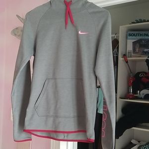 Gray and pink Nike hoodie NEW WITH TAGS